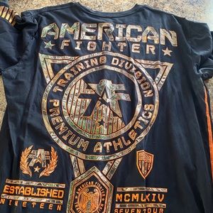 Men’s American fighter shirt